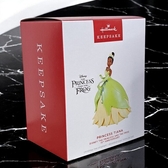 Hallmark Ornament 2024 Princess Tiana Disney Princess And The Frog 15th Anniv. - Picture 1 of 10
